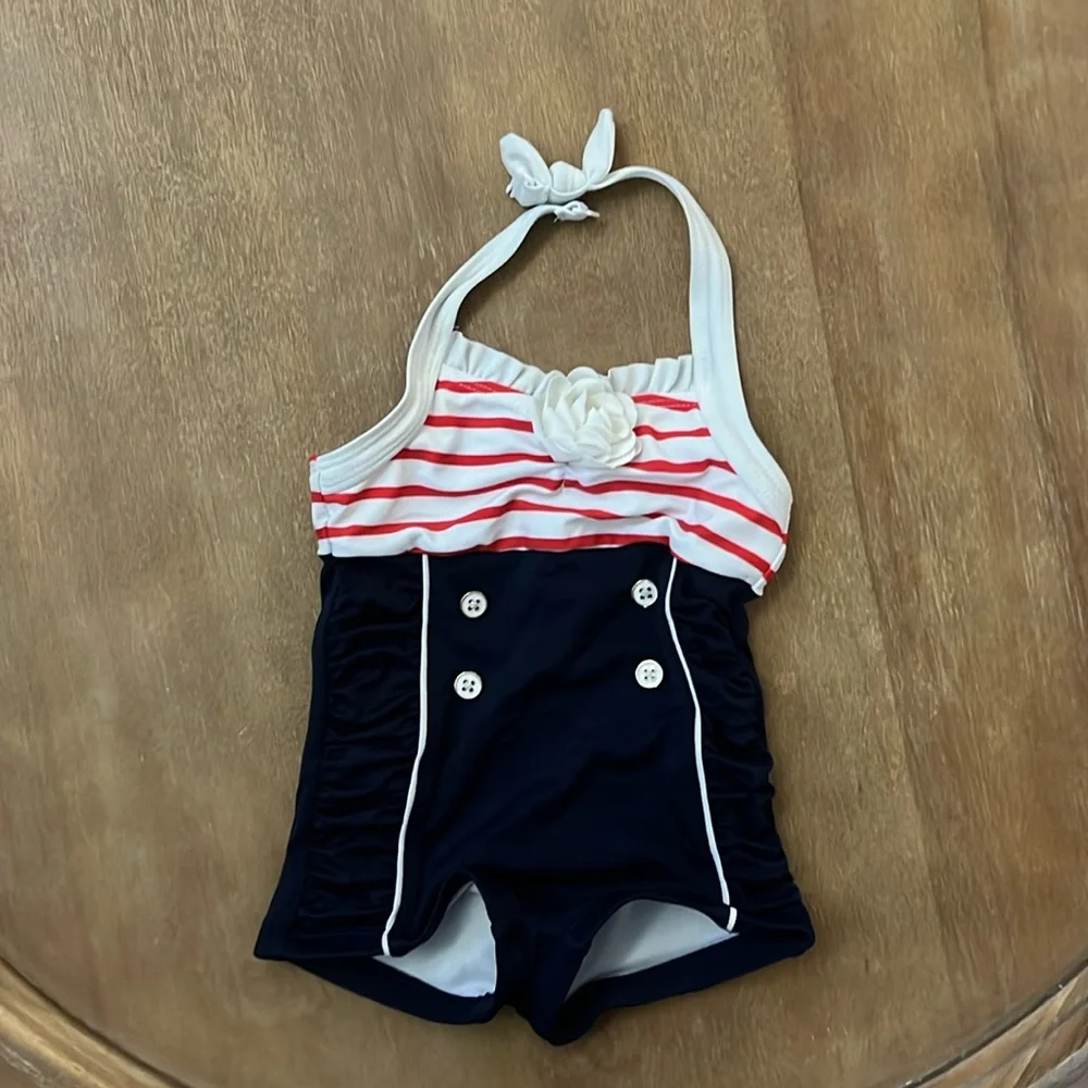 Janie and Jack girls bathing suit